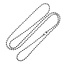 Fako Bijoux® - Bolletjes Ketting - Ball Chain - RVS - Stainless Steel - 2.4mm - 80cm - Zilverkleurig