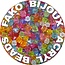 Fako Bijoux® - Acryl Kralen - Vierkant Transparant Mix - 7-9mm - Sieraden Maken - 100 Gram
