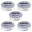 Fako Bijoux® - 5 Rollen Elastisch Nylon Draad - Sieraden Maken - 0.6mm - 5x15 Meter - Transparant - 5 Stuks
