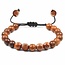 Fako Bijoux® - Armband - Sandelhout - 8mm - Bruin
