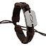Fako Bijoux® - Armband - Leder - Visje - Bruin