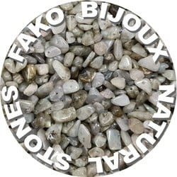 Fako Bijoux® - Stukjes Natuursteen - Natuursteen Chips - Stukjes Onregelmatige Natuursteen Split In Doosje - 5-8mm - 60-70 Gram - Prehniet