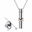 Fako Bijoux® - Ashanger / Assieraad - Cilinder - Together Forever Classic - Zilverkleurig