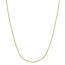 Fako Bijoux® - Bolletjes Ketting - Ball Chain - RVS - Stainless Steel - 1.5mm - 50cm - Goudkleurig