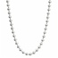 Fako Bijoux® - Bolletjes Ketting - Ball Chain - RVS - Stainless Steel - 3mm - 50cm - Zilverkleurig