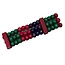 Fako Bijoux® - Armband - Hout - Breed - Fuchsia