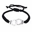 Fako Bijoux® - Armband - Handboeien - Freedom - Zwart