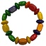 Fako Bijoux® - Armband - Hout - Mix - Multi 4