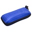 Fako Bijoux® - Brillenkoker - Hard Case - Met Clip - Honingraad - Blauw
