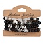 Fako Bijoux® - Armband Set - Boho - Bedels - Zwart