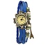 Fako® - Armband Horloge - Eiffeltoren - Blauw