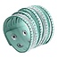 Fako Bijoux® - Armband - Breed - Strass - Mintgroen