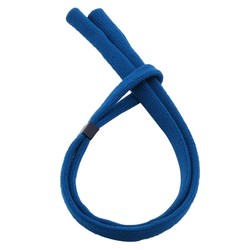 Fako Bijoux® - Elastisch Geweven Brillenkoord - Zacht Textiel - Verstelbaar Brillenkoord - Brilband - Blauw