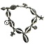 Fako Bijoux® - Bedelarmband - Schelpen - Zilverkleurig
