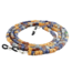 Fako Bijoux® - Brillenkoord - Blokjes - 4mm - 70cm - Natural