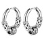 Fako Bijoux® - Bali Oorringen Vintage - Monaco - 16mm - Zilverkleurig