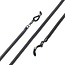 Fako Bijoux® - Brillenkoord - RVS - Stainless Steel - Metaal - Mesh - 3mm - 75cm - Donkergrijs
