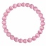 Fako Bijoux® - Armband - Cat's Eye - Kattenoog - Roze