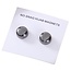 Fako Bijoux® - 2x Magnetische Broche - Hoofddoek Magneet - Sjaal - Hijab - Abaya - 12mm - 2 Stuks - Zwart