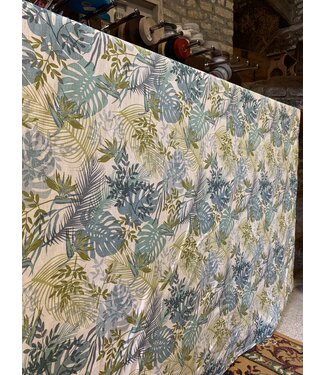 Le grenier du lin Tissu "Jungle bleue"