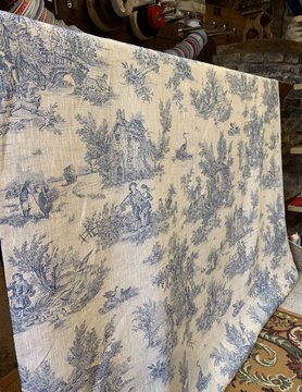 Le grenier du lin Fabric "Toile de Jouy"