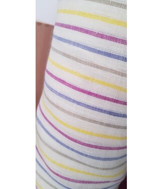 flips ans dobbels Striped coloured fabric for clothing