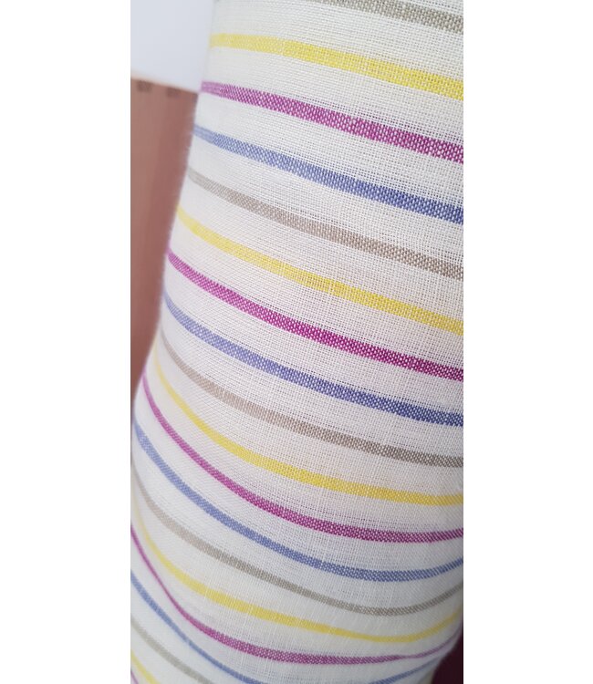 flips ans dobbels Striped coloured fabric for clothing