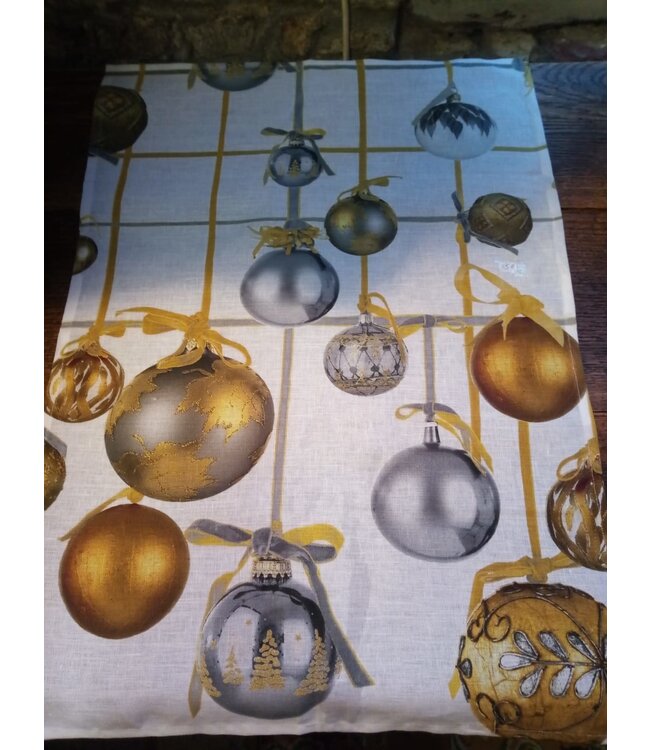 Le grenier du lin Essui boules de Noël
