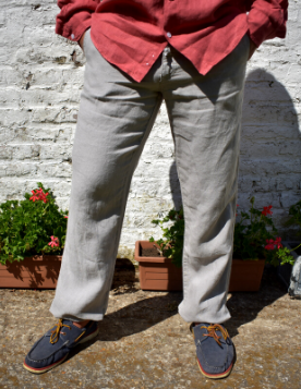 Le grenier du lin Van rock linen trousers