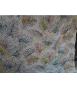 Doek "gekleurde palmboom"