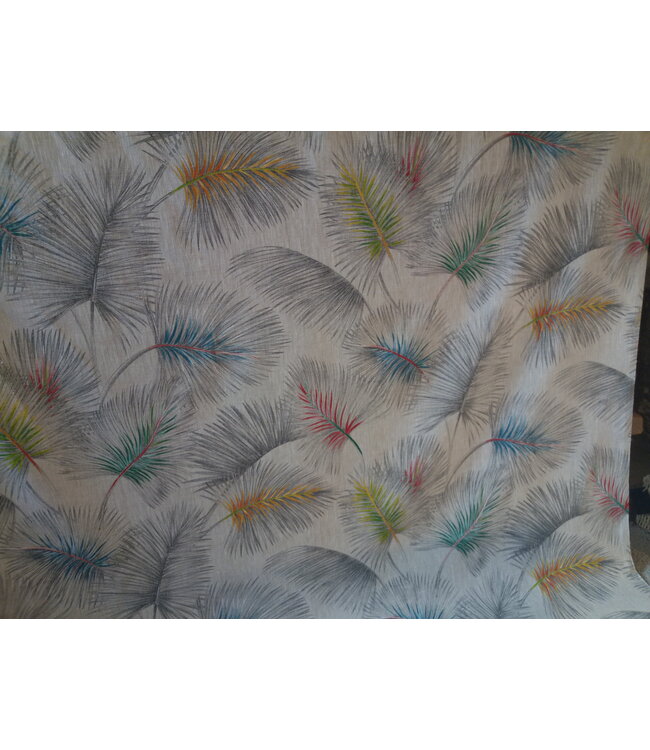 Doek "gekleurde palmboom"