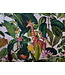 Tissu " girafe dans la jungle "