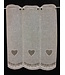 Half-curtain "HEART OF CHOCOLATE" in 90cm height
