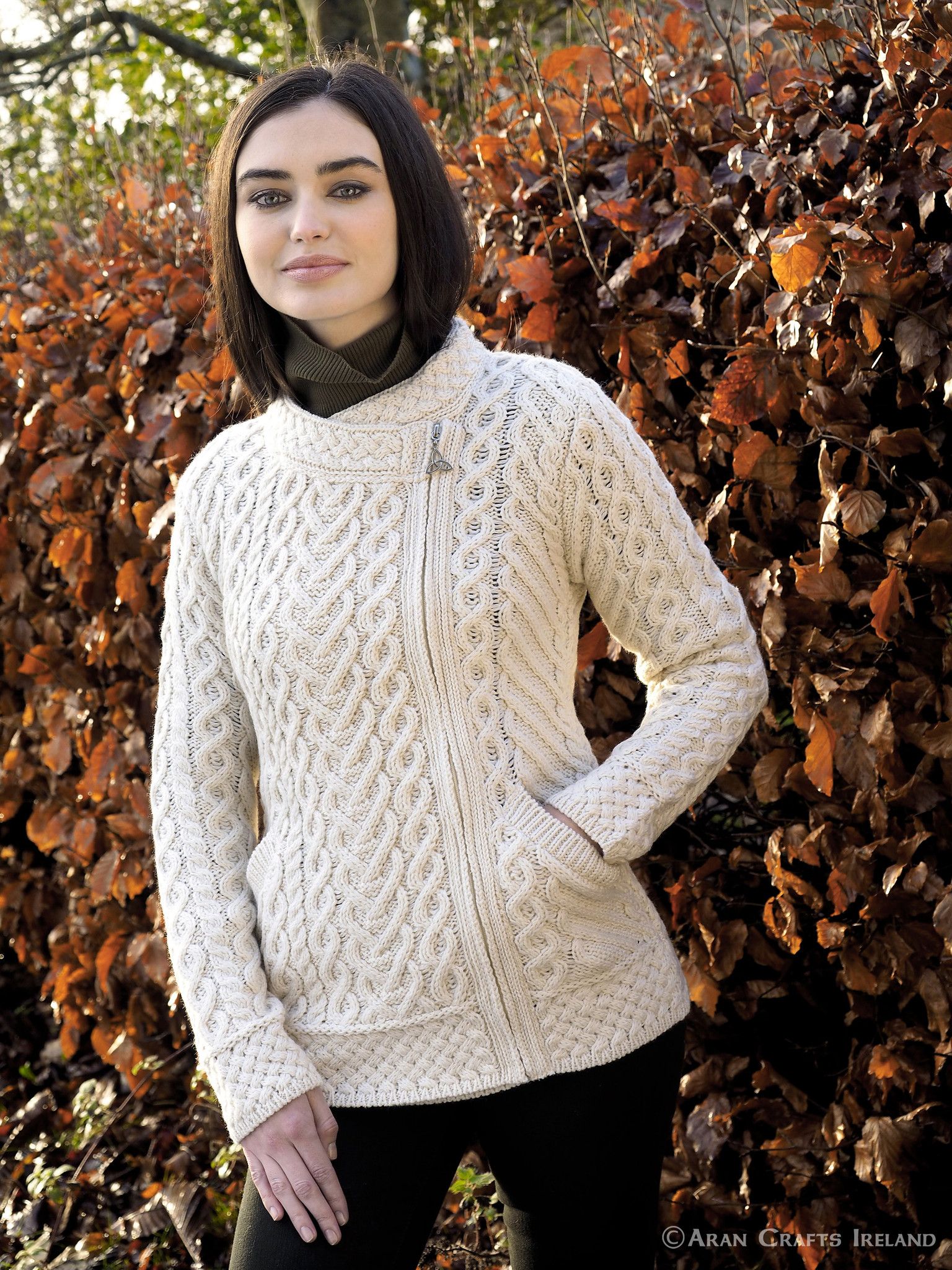 aran craft Cachael Cardigan X4884