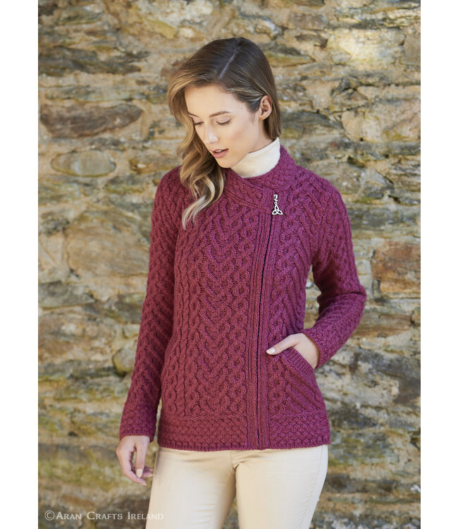 aran craft Cardigan irlandais "CACHAEL / X4884"