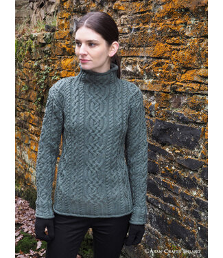 aran craft Pull irlandais col montant "KLYMORE  / CR4690"