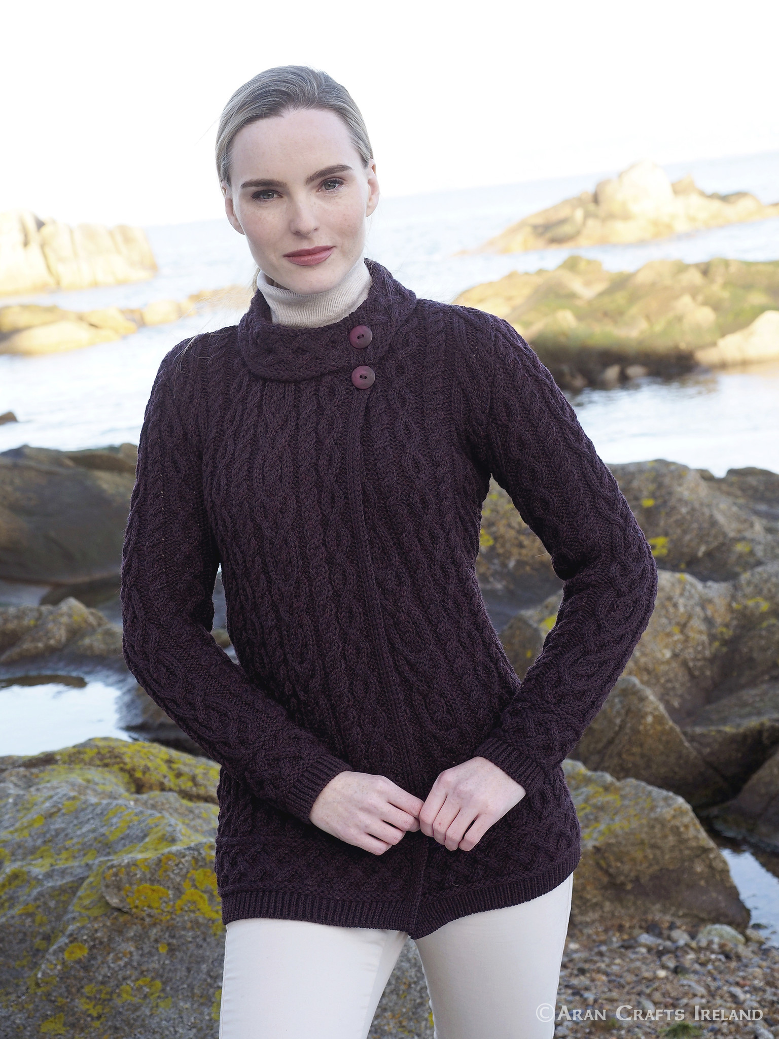 aran craft Cardigan  meath X5071