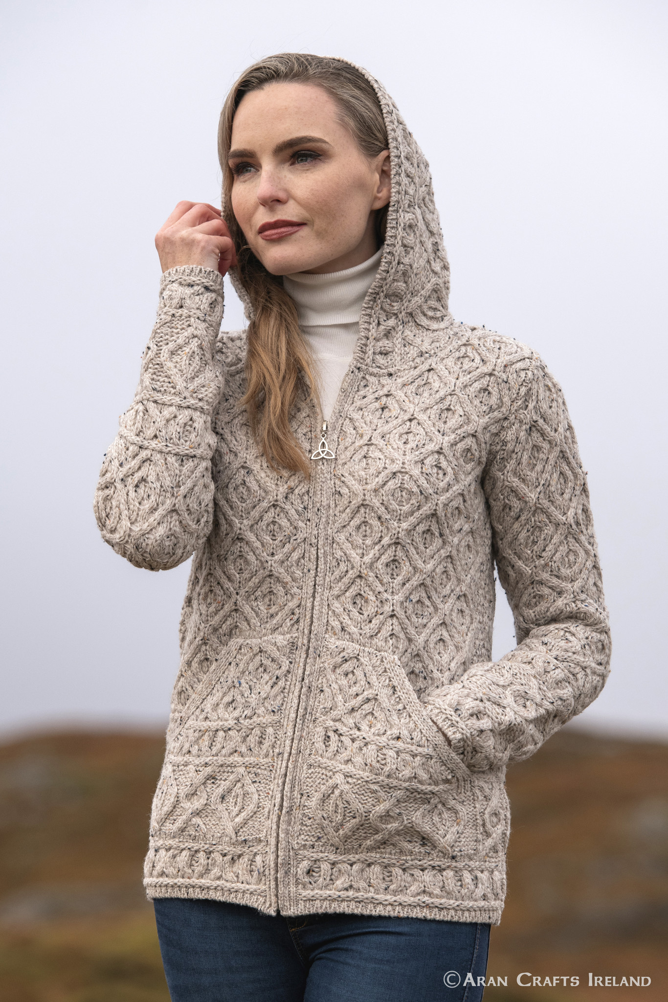 aran craft Cardigan  skellig HD5001