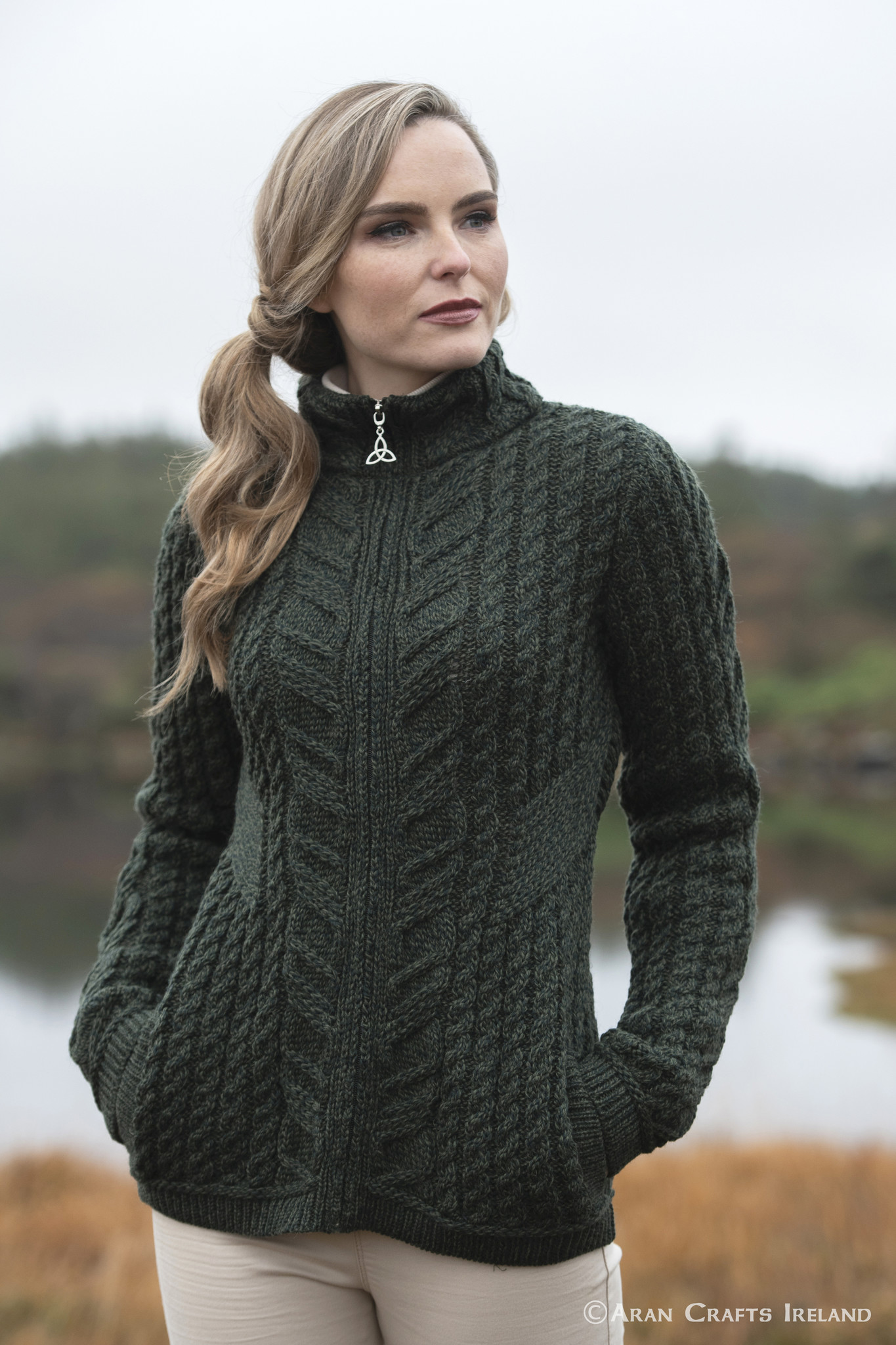 aran craft Cardigan kinsale X4969