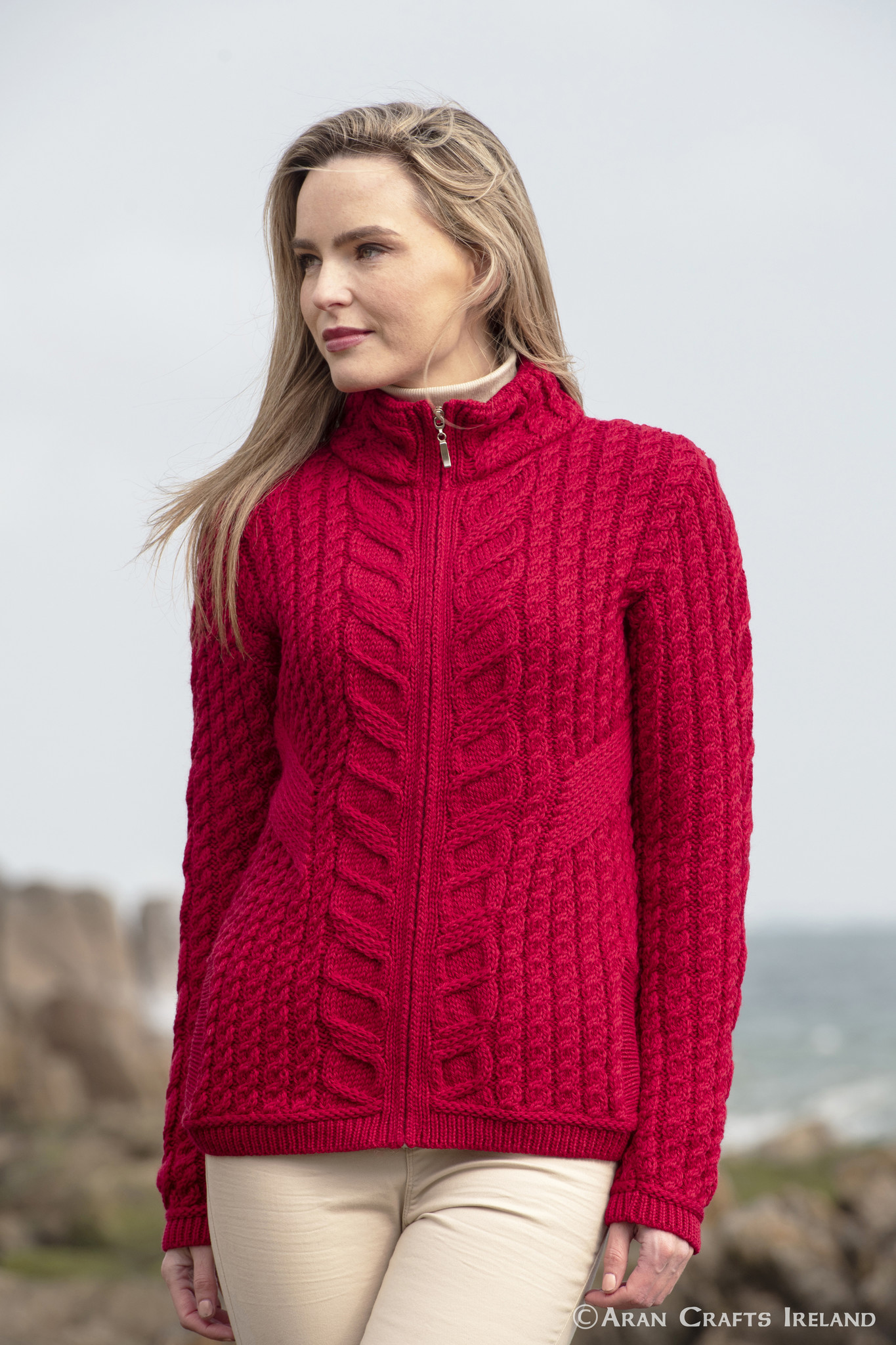 aran craft Cardigan kinsale X4969