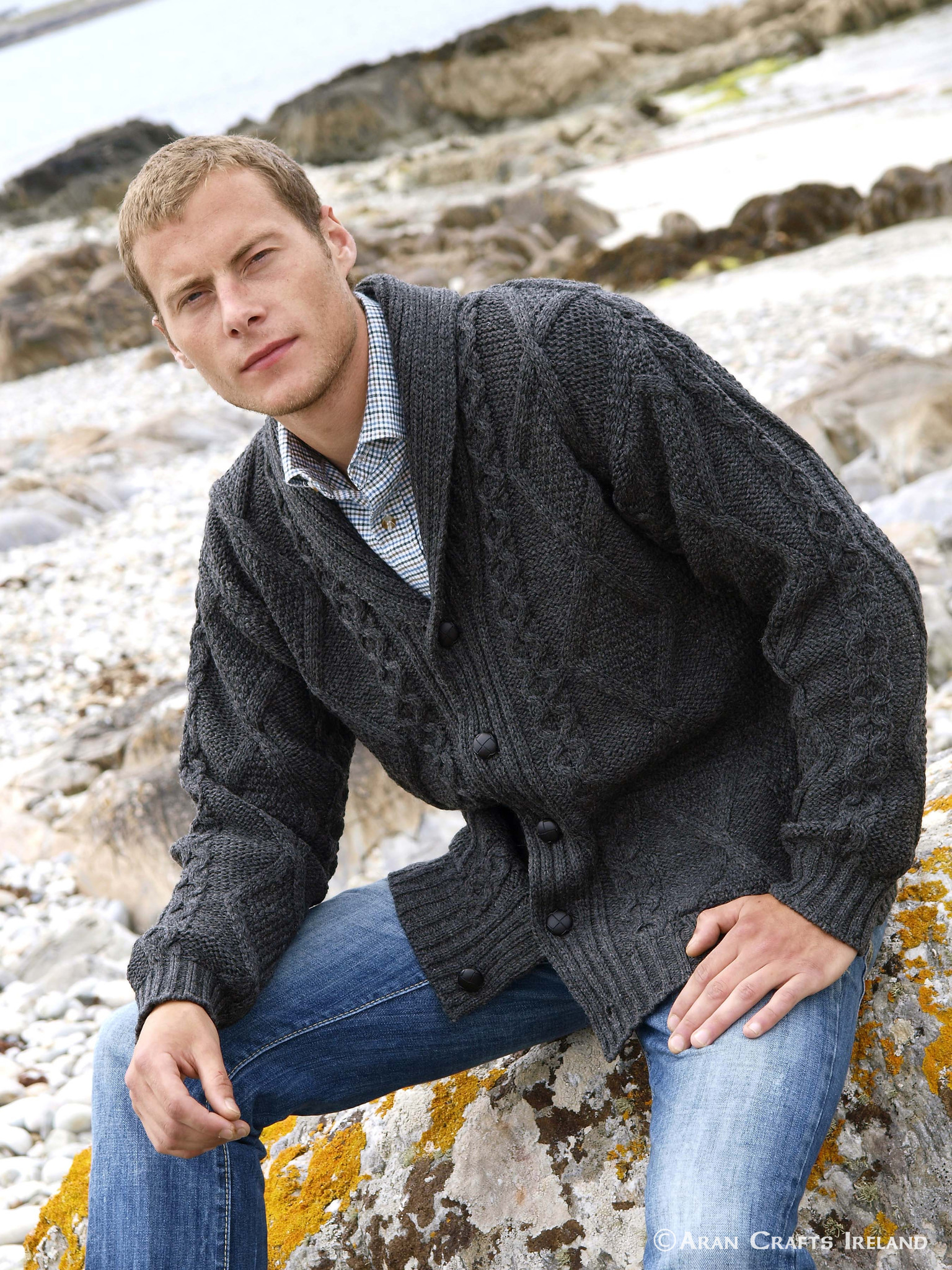 aran craft Gilet ferry SH4139