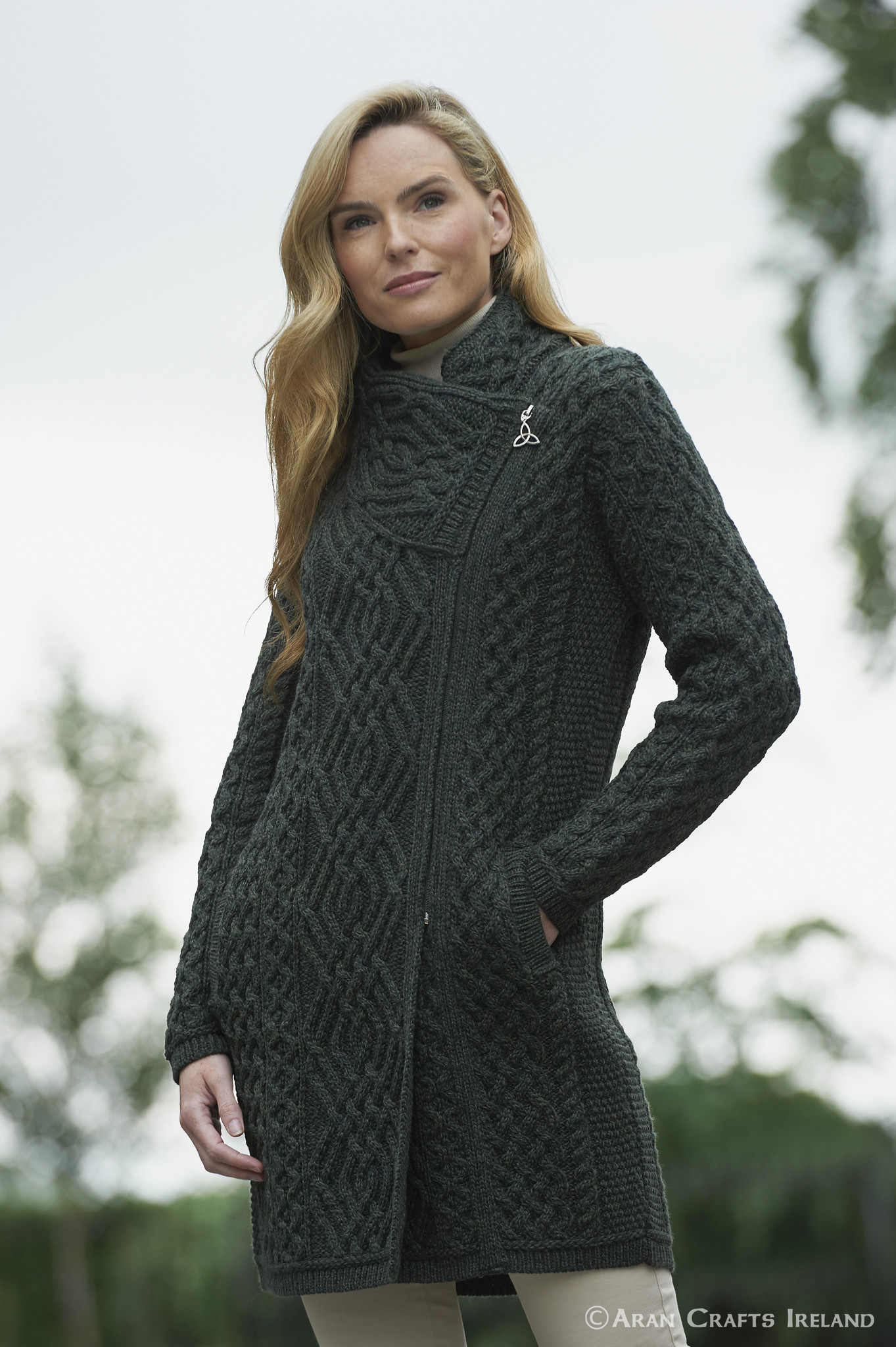 aran craft Liffey coat Z4631