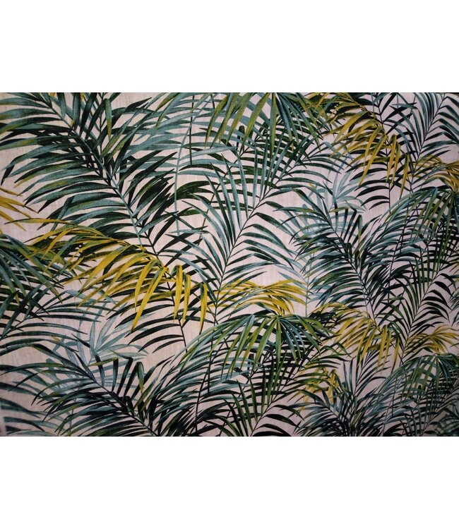 Tissu en lin palmier