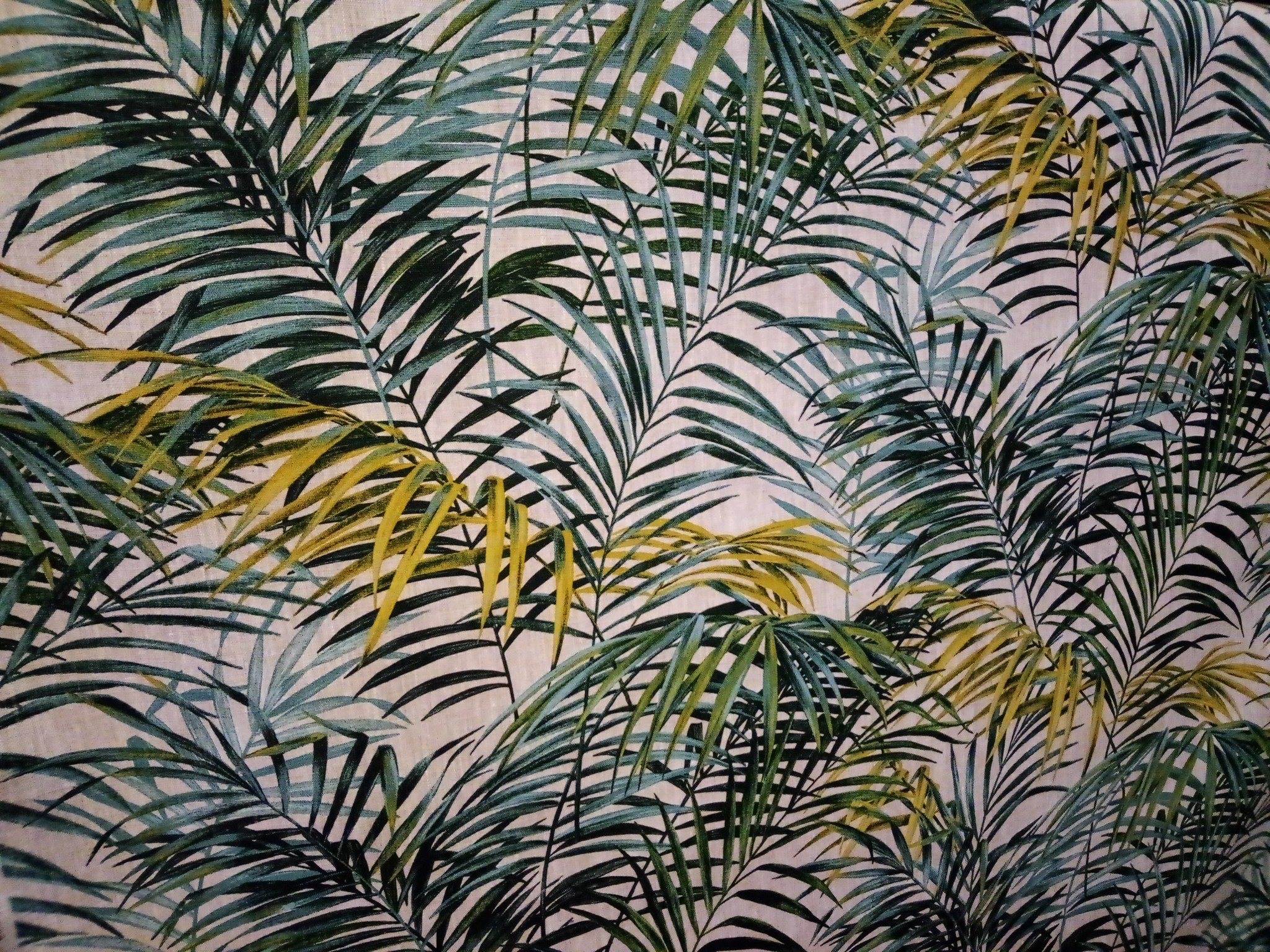 Palm linnen stof