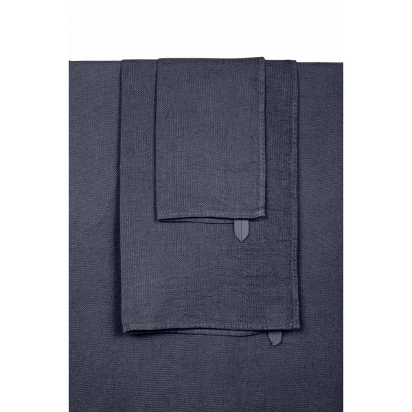 haomy serviette de bain couleur denim