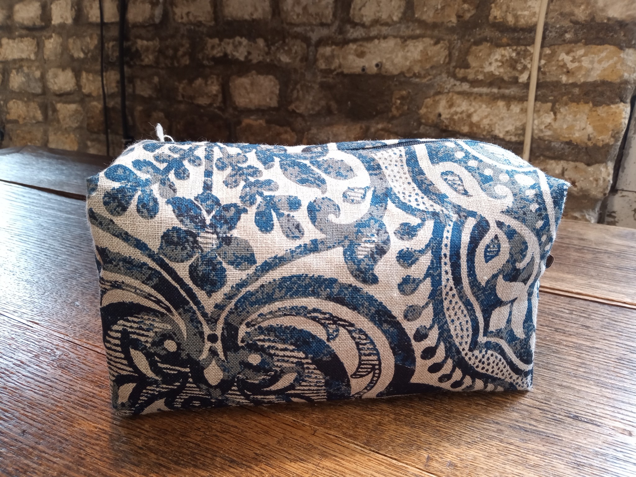 Le grenier du lin linen case "noble" fabric