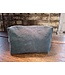 Le grenier du lin trousse en lin vert sapin