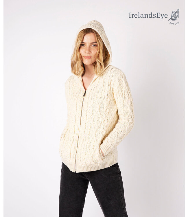 Irelandseye "ASH / A910" Irish cardigan