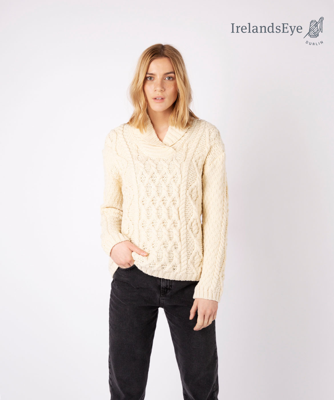 Irelandseye Irish bramble jumper A903