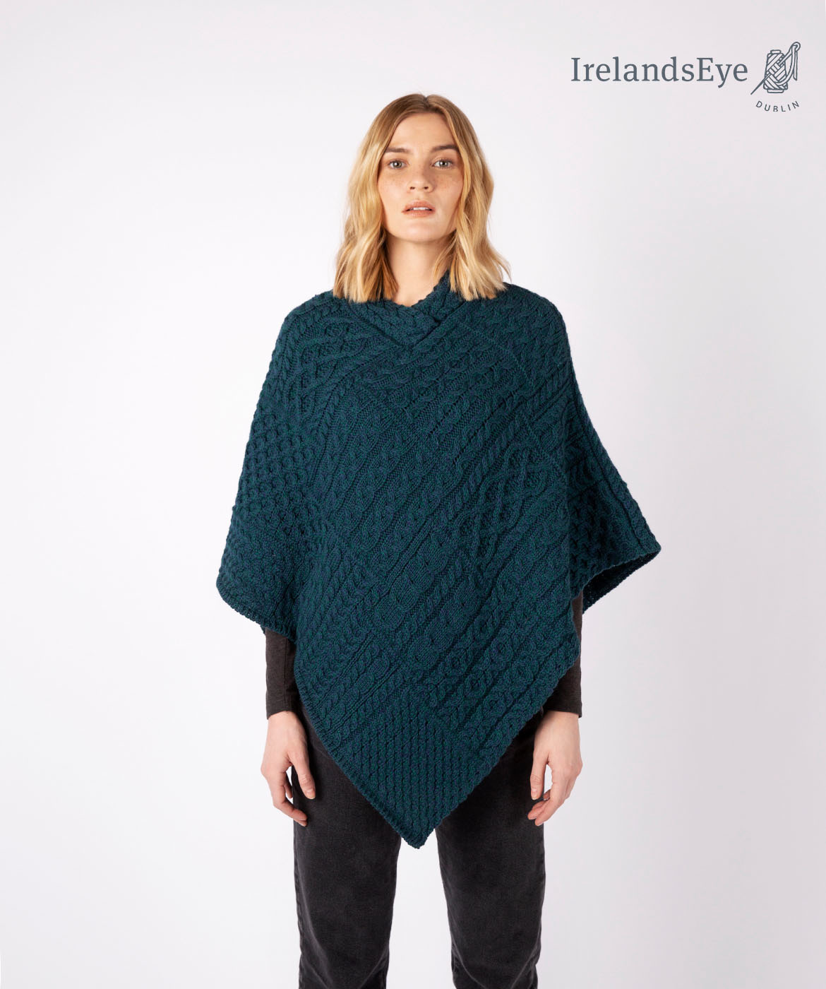 Irelandseye Ierse Poncho iep A909